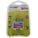 Pilha recarregável AAA 1100 mah - R$ 8,00