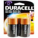 Pilha alcalina d duracell 1,5 v - R$ 11,21