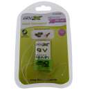 Pilha recarregável 9v 250 mah flex - R$ 16,15