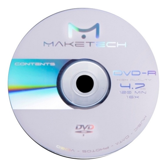 Dvd-R logo 4.7GB 16x Maketech