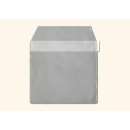 ENVELOPE 128X128MM EM PVC CRISTAL fita dupla face