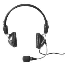 Headset profissional stereo Aztec - R$ 18,99 Headset profissional stereo Aztec - R$ 18,99