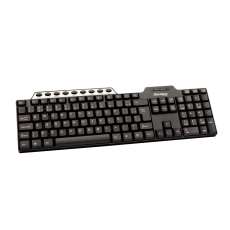 TECLADO MULTIMIDIA USB PRETO/PRATA - R$ 19,20 TECLADO MULTIMIDIA USB PRETO/PRATA - R$ 19,20