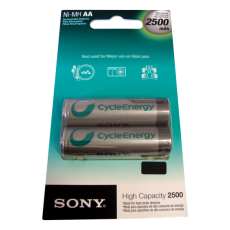 Pilha recarregavel AA Sony 2500mah - R$ 31,41 Pilha recarregavel AA Sony 2500mah - R$ 31,41