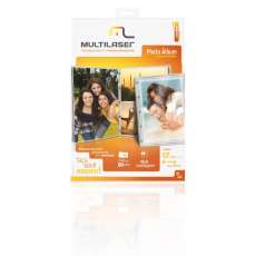 KIT PHOTO ALBUM 12 A4 folhas 180gr - R$ 14,24 KIT PHOTO ALBUM 12 A4 folhas 180gr - R$ 14,24