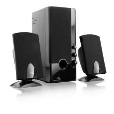 CAIXA SOM 2.1 10W RMS PRETO - R$ 91,48 CAIXA SOM 2.1 10W RMS PRETO - R$ 91,48