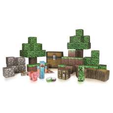 Minecraft Deluxe Figuras Montáveis - R$ 77,51 Minecraft Deluxe Figuras Montáveis - R$ 77,51