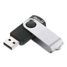 Pen drive 16gb Twist2 Preto E Prata - R$ 25,47 Pen drive 16gb Twist2 Preto E Prata - R$ 25,47