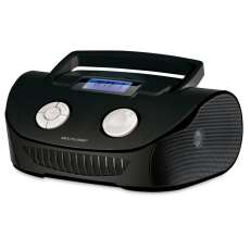 Boombox MP3 Sistema de Som Portátil - R$ 138,26 Boombox MP3 Sistema de Som Portátil - R$ 138,26