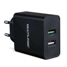 Carregador de parede Concept Quick - R$ 100,24 Carregador de parede Concept Quick - R$ 100,24